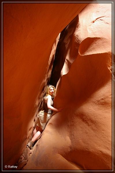 USA 2007 Tag19 059.jpg - Leprechaun Slot Canyon (Ende)