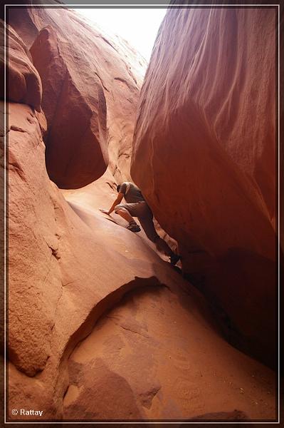 USA 2007 Tag19 065.jpg - Leprechaun Slot Canyon (Ausstieg)